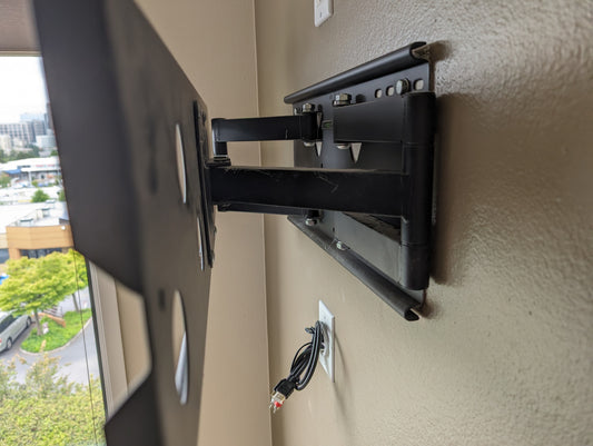 TV installation & Mounting( only dismounting or remounting on an existing mount)